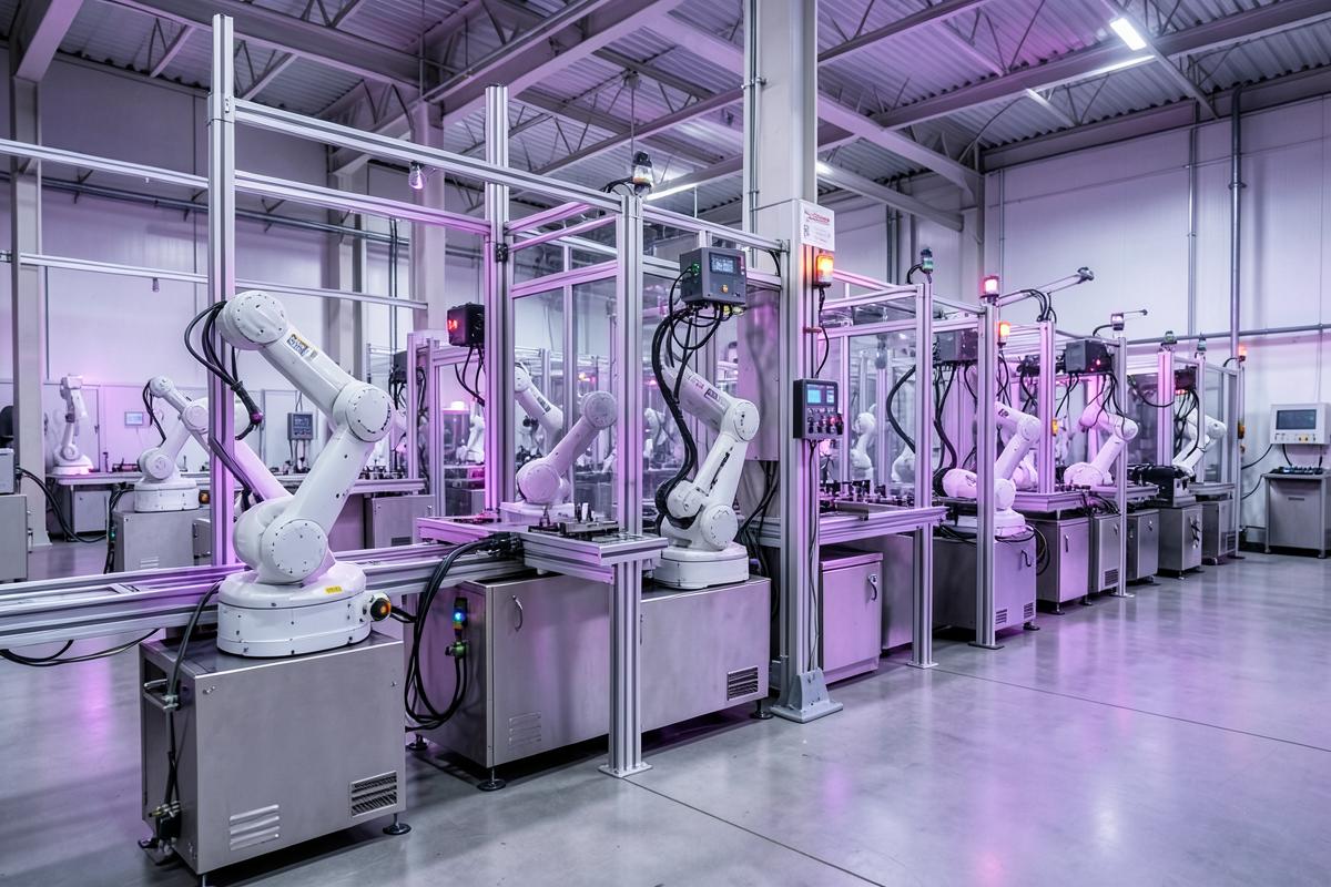 Machine Monitoring industrial installation