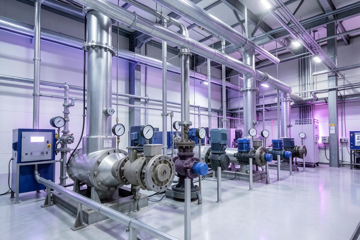 Pumping Systems industrial installation